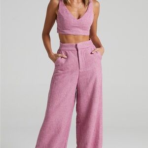 Showpo Textured Mauve Pantsuit